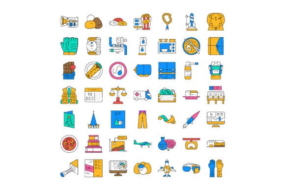 Collecting Various Web Icons of Differen: Enhancing Design with Diverse Visual Elements