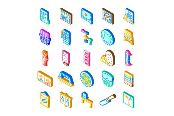 Digital Assets and Technology Isometric: Strategic Value in Visual Communication