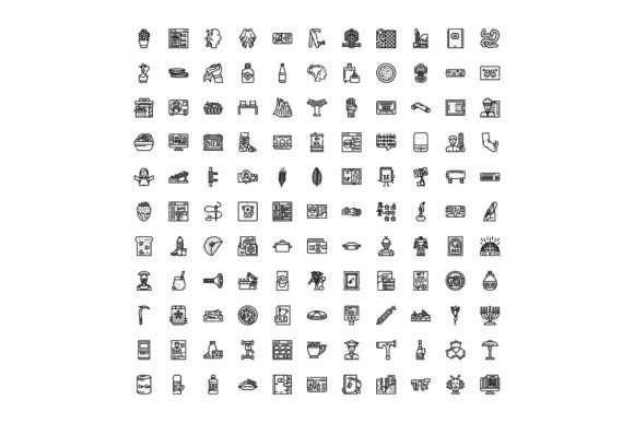 Diverse Collection of Line Art Business: A Versatile Asset for Designers and Businesses