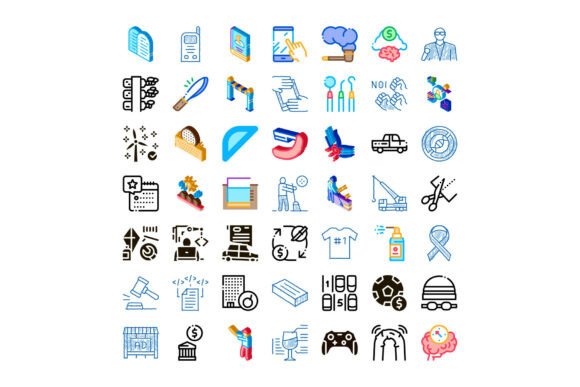 Diverse Icons for Every Creative Need