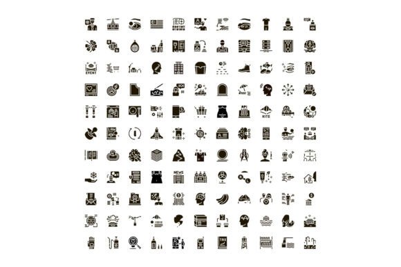 Glyph UI Icons for Web Apps