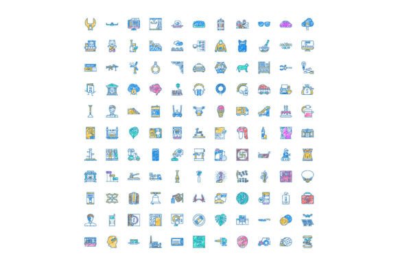 Unlocking Creativity with Diverse Hand Drawn Doodle Icons Vector Sets