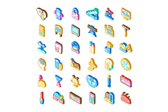 Unlocking Creativity with Isometric Digital Symbols: A Game-Changer for Modern Designers