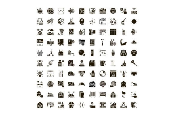 Unlocking the Power of Icon Sets: A Diverse Collection for Business and Global Concepts